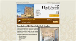 Desktop Screenshot of en.hotelbrunella.it