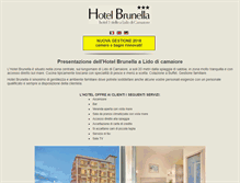 Tablet Screenshot of en.hotelbrunella.it